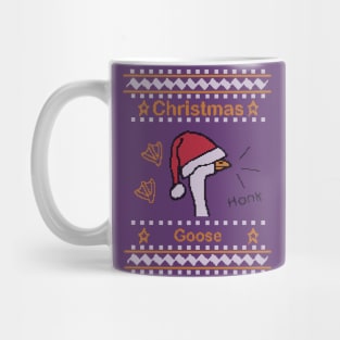 Christmas Goose Knitted Ugly Sweater Mug